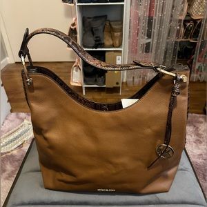 EUC- slouchy Michael Kors hobo bag
